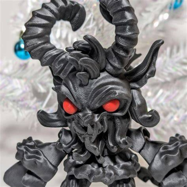 3D Print of Krampus by heatherwyatt