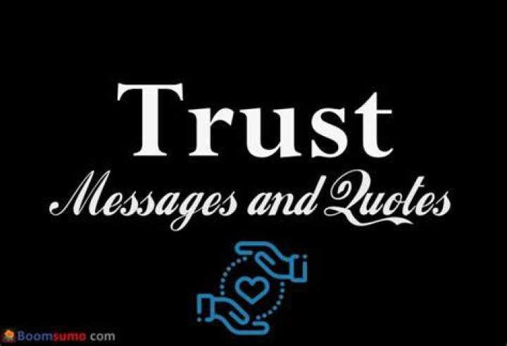70+ Trust Messages and Inspirational Quotes WishesMsg (2023)