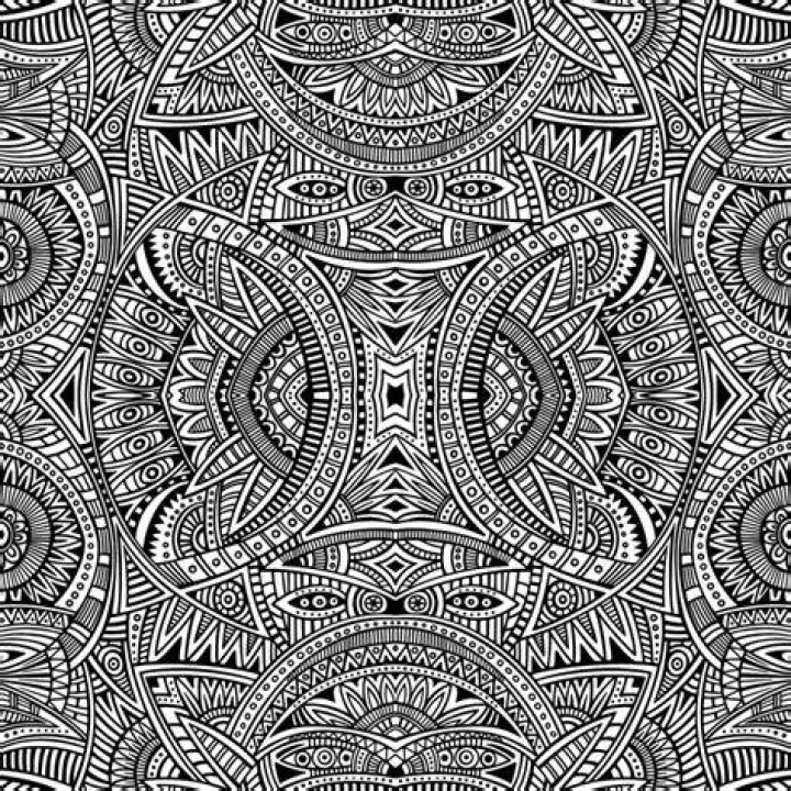 Abstract vector tribal ethnic background pattern stock vector 2254082