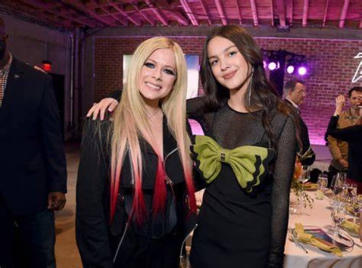 Avril Lavigne Presents Olivia Rodrigo With Variety Hitmakers