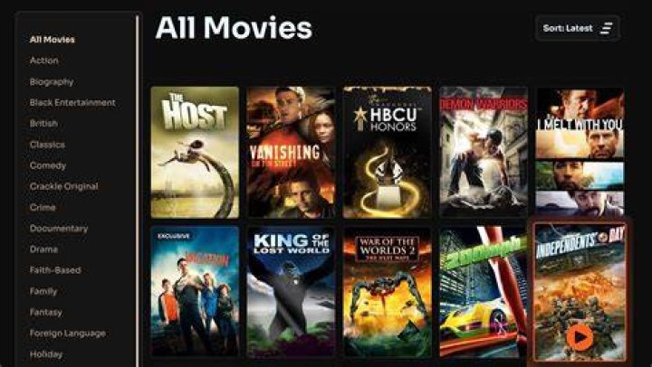 BEST MOVIE WEBSITES
