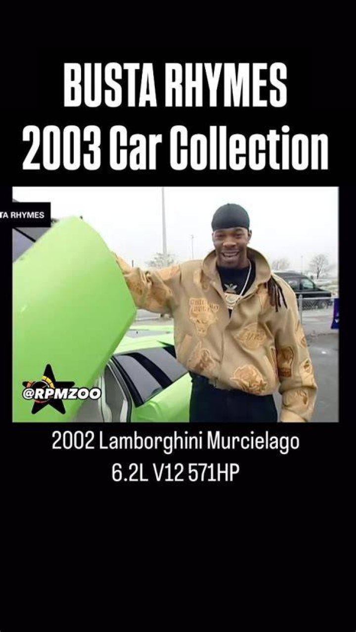 Busta Rhymes Car Collection and Net Worth in 2024 CarsTalky
