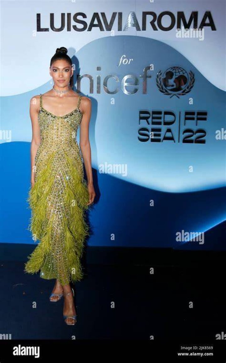 Capri, LuisaViaRoma Red Carpet for Unicef 2022. Pictured Tamara