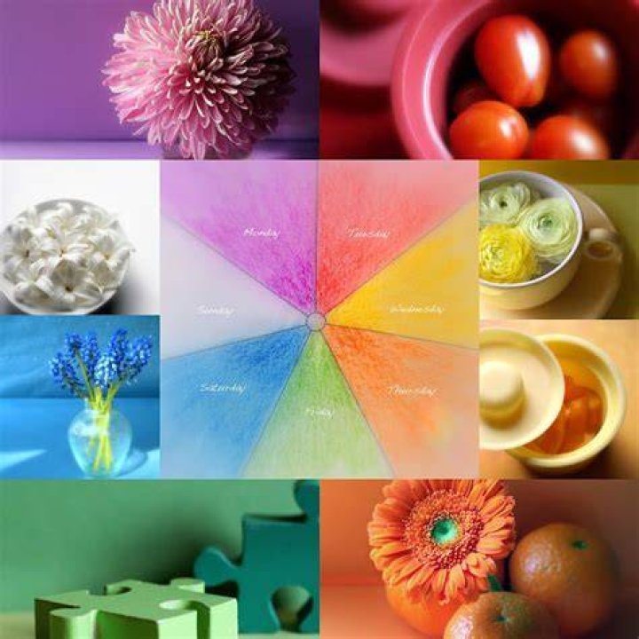 Daily Colours Week Rhythm Colour Wheel Free PDFpattern download