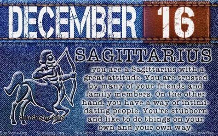 December 16 Zodiac Horoscope Birthday Personality