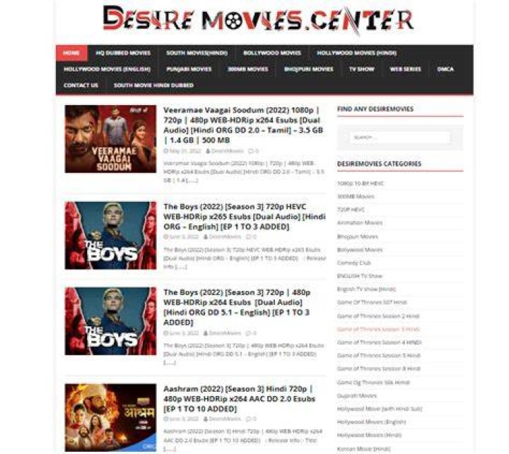 Desiremovies What is this & Is It Safe To Download Movies?