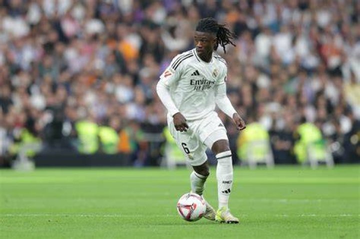 Eduardo Camavinga &eacute;tonne d&eacute;j&agrave; au Real Madrid "C'est un gar&ccedil;on qui