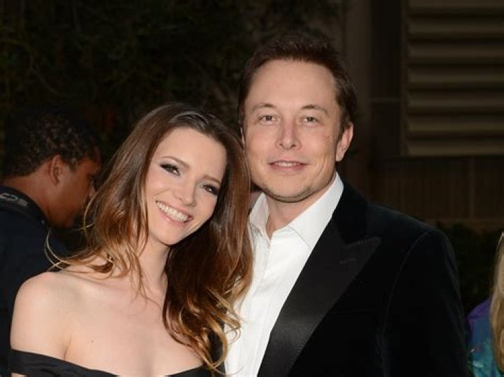 Elon Musk with Talulah Riley Griffin Musk and Xavier Alexander Musk