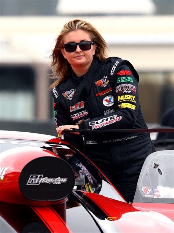 Erica EndersStevens speeding toward NHRA history