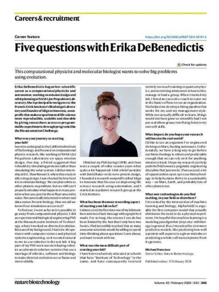 Erika Ender Five Questions Interview