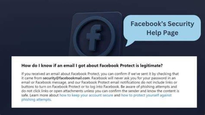 Facebook Security Email Is Secure