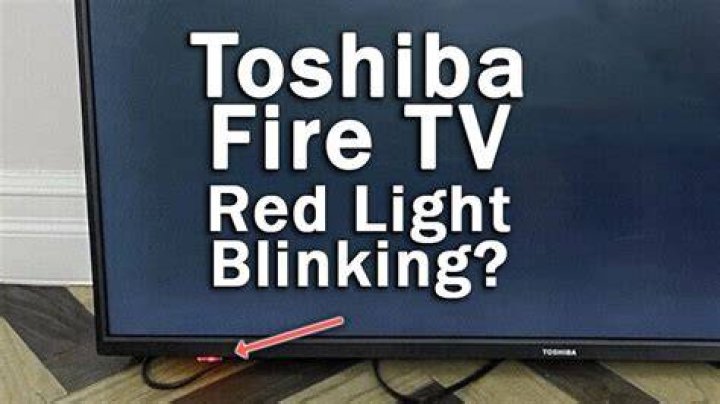 Fix Toshiba TV Red and Green Light Flashing Android Nature