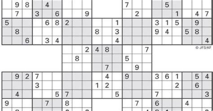 Free Daily Printable Sudoku Puzzles Sudoku Printable
