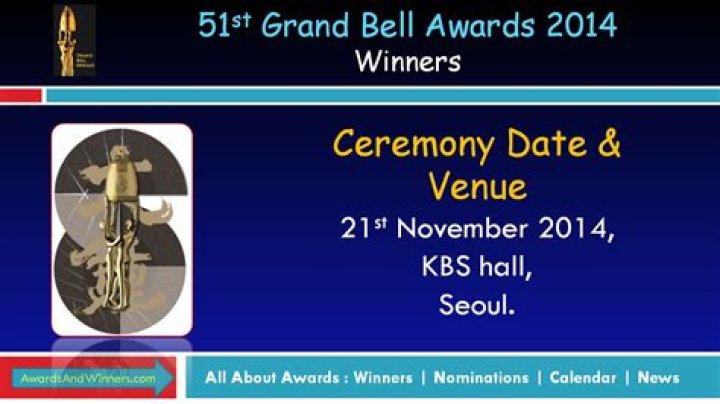 Grand Bell Awards 2014 Full List of Winners YouTube
