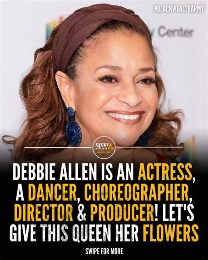 Houstonborn actress and choreographer Debbie Allen turns 69
