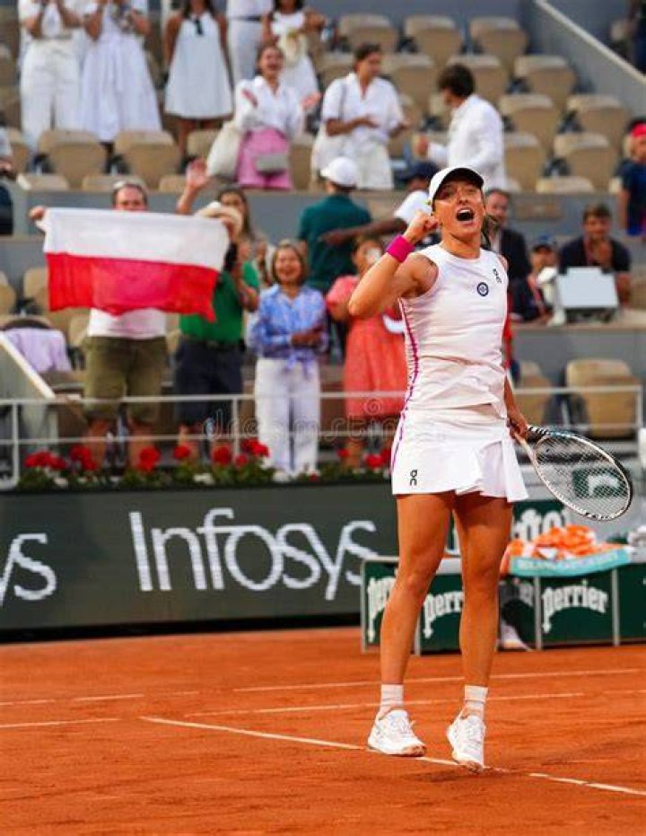 Iga Swiatek Poland's first tennis major winner as world No54