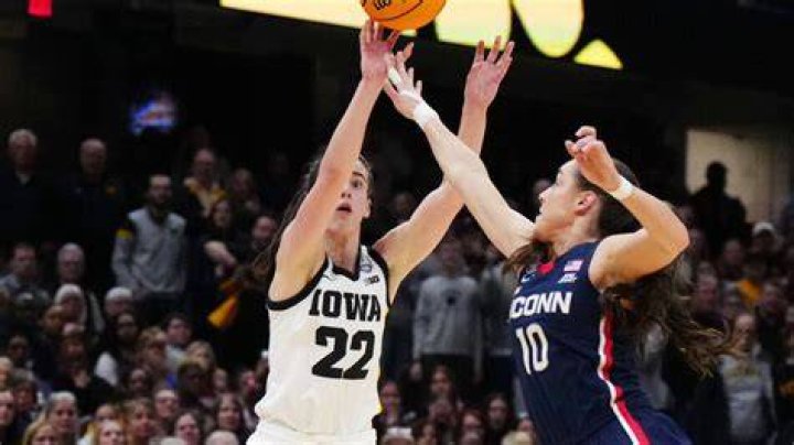 Iowa’s Caitlin Clark presents UConn women’s basketball with its
