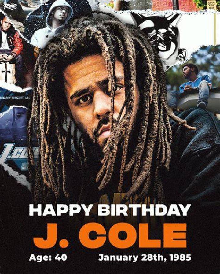 J Cole Birthday 2024 (January 28, 2024) Year In Days