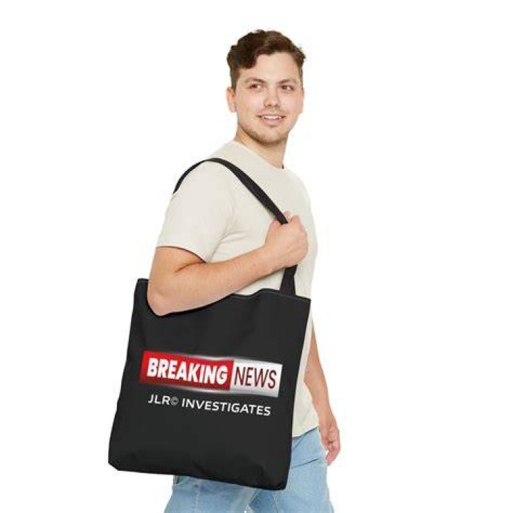 JLR© Investigates Tote Bag Jonathan Lee Riches Investigates