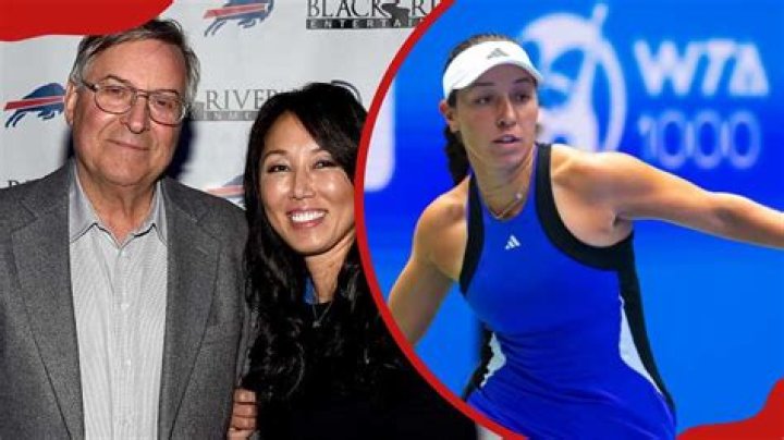 Kim Pegula with father Ralph Kerr