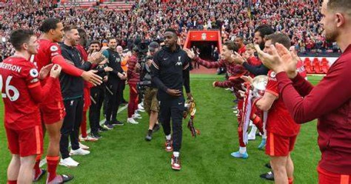 Liverpool FC lap of honour at Anfield Liverpool Echo