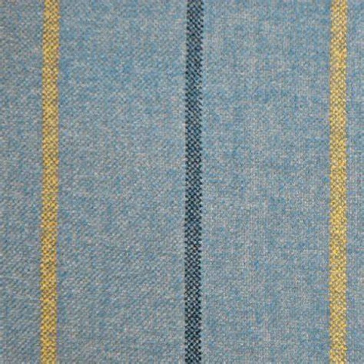 MacKay in a Blue Striped TShirt Was Seen Out with His