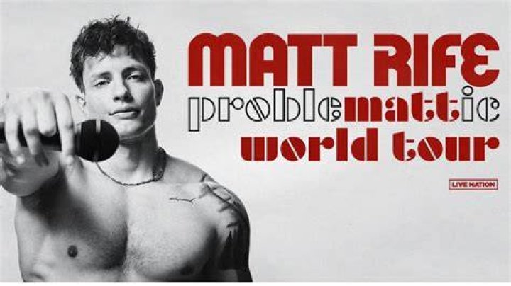 Matt Rife Problematic World Tour SVG Cutting Digital File