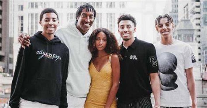 Meet SevenTime NBA AllStar Scottie Pippen and His Seven Children