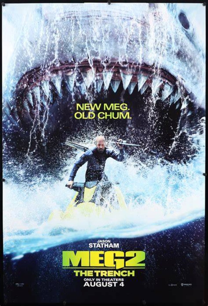 Meg 2 movie poster (i) 11" x 17" Meg 2 The Trench poster eBay