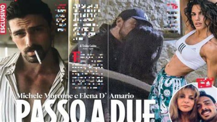 Michele Morrone sushi e baci con Elena D'Amario