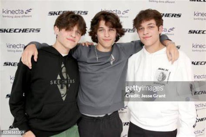 nick matt and chris sturniolo with a fan lets trip tour 2023 Travel