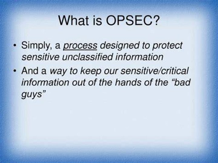 Provided by OSPA ( OPSEC for Families Presented by (Presenter&rsquo;s Name