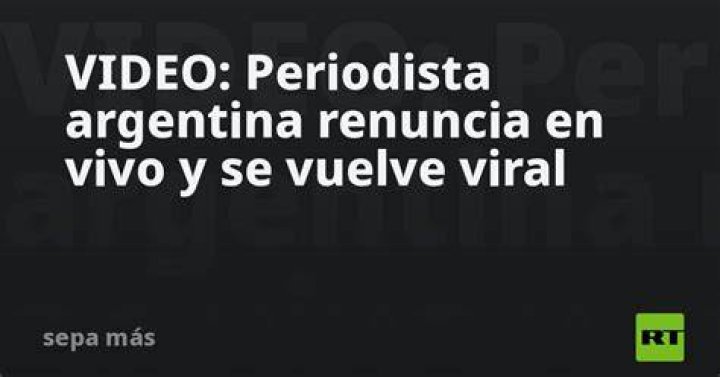 Qu&eacute; dijo la periodista argentina agredida en Bolivia Expediente Pol&iacute;tico