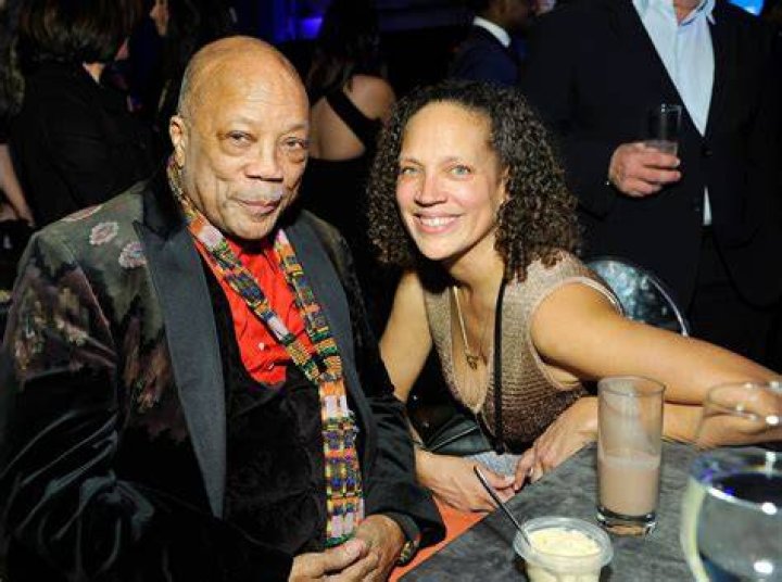 quincy jones & his daughter, rashida Celebrity families, Celebrities