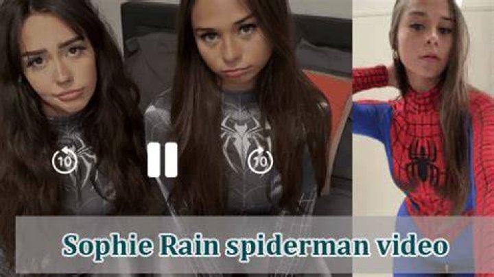 &radic;(ViralVideo) Sophie Rain Spiderman Leaked Video Online