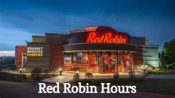 Red Robin Hours Of Operation [Updated 2023]