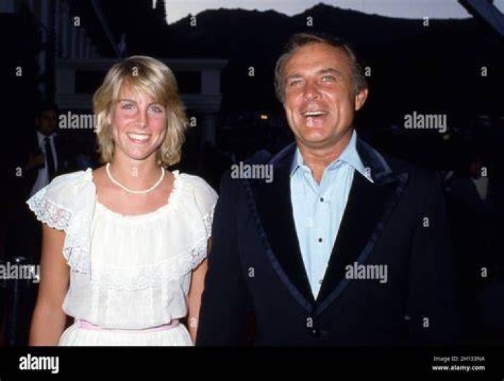 Robert Conrad and daughter Christy Conrad Circa 1980's Credit Ralph