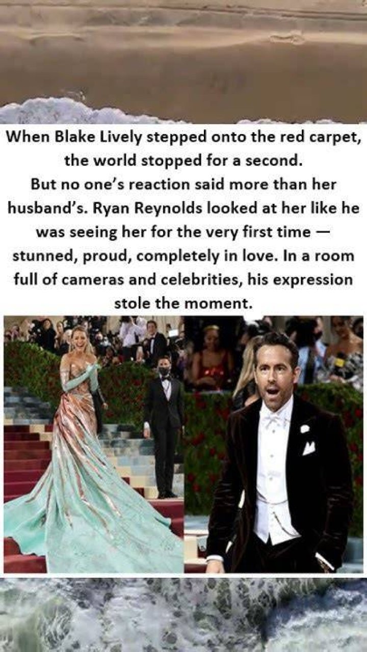 Ryan Reynolds&rsquo; Reaction To His Wife&rsquo;s Dress Transformation At The Met