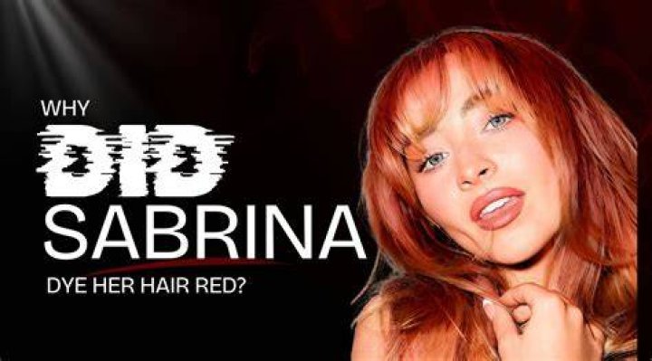 Sabrina Carpenter Red Hair Makes Her Look Totally Different StyleCaster