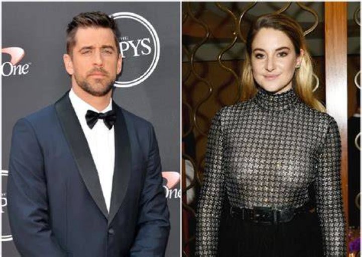 Shailene Woodley and Aaron Rodgers Agree to Disagree on Things Source