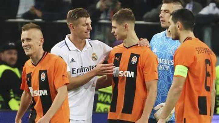 Shakhtar vs. Real Madrid Antonio Rudiger puts head on line with bloody