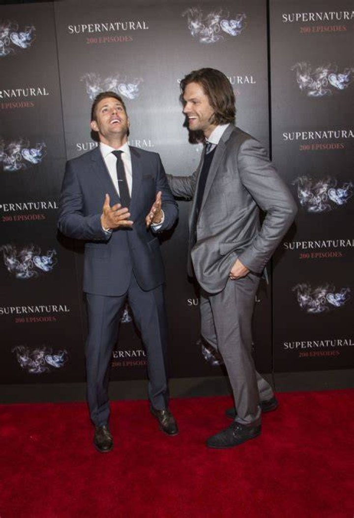 SPN 200th Episode Party HQ jared padalecki and jensen ackles Photo