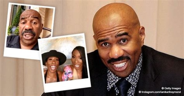 Steve Harvey Celebrates Father's Day with Twin Daughters and Talks