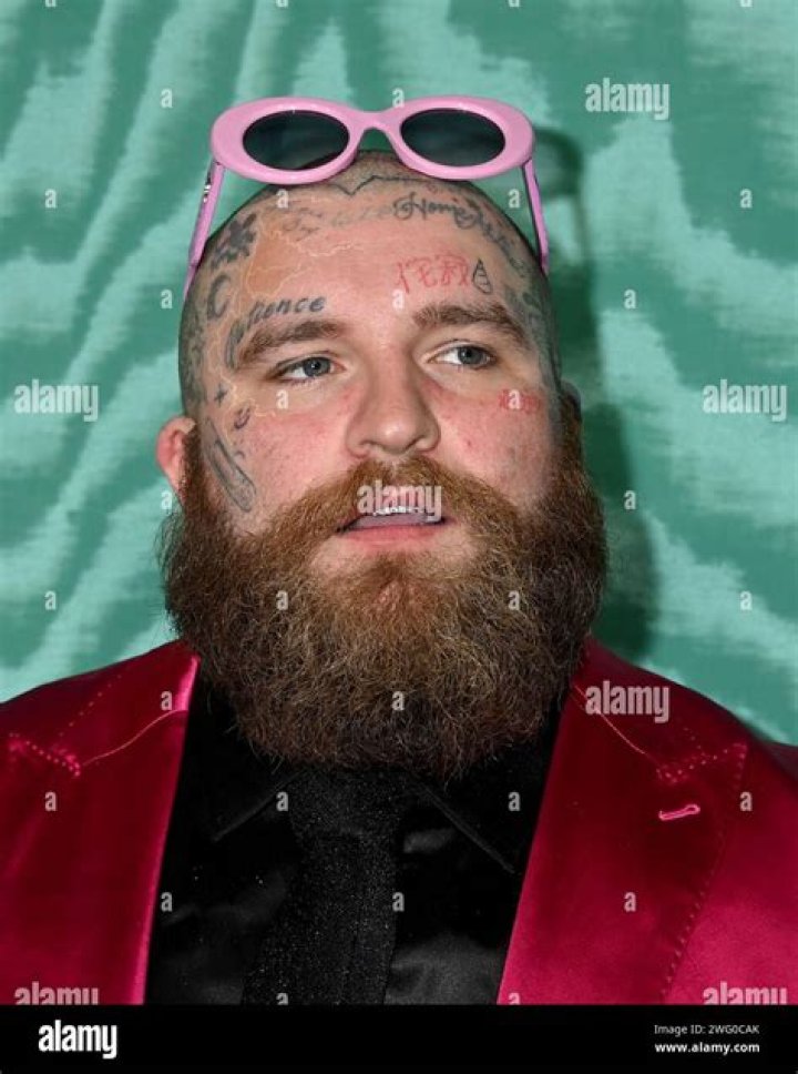 Teddy Swims arriving to the Warner Music Group Pre Grammy Party at