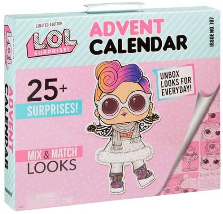 the calendar for lol surprise is shown in this image