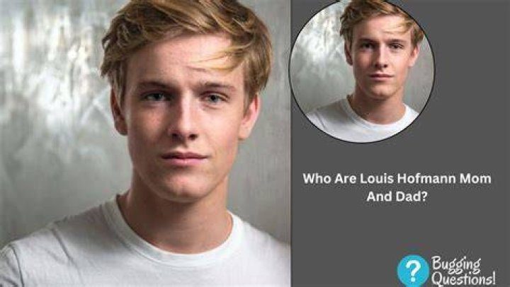The Louis Hofmann Parents Father Marov And Mother Shefna