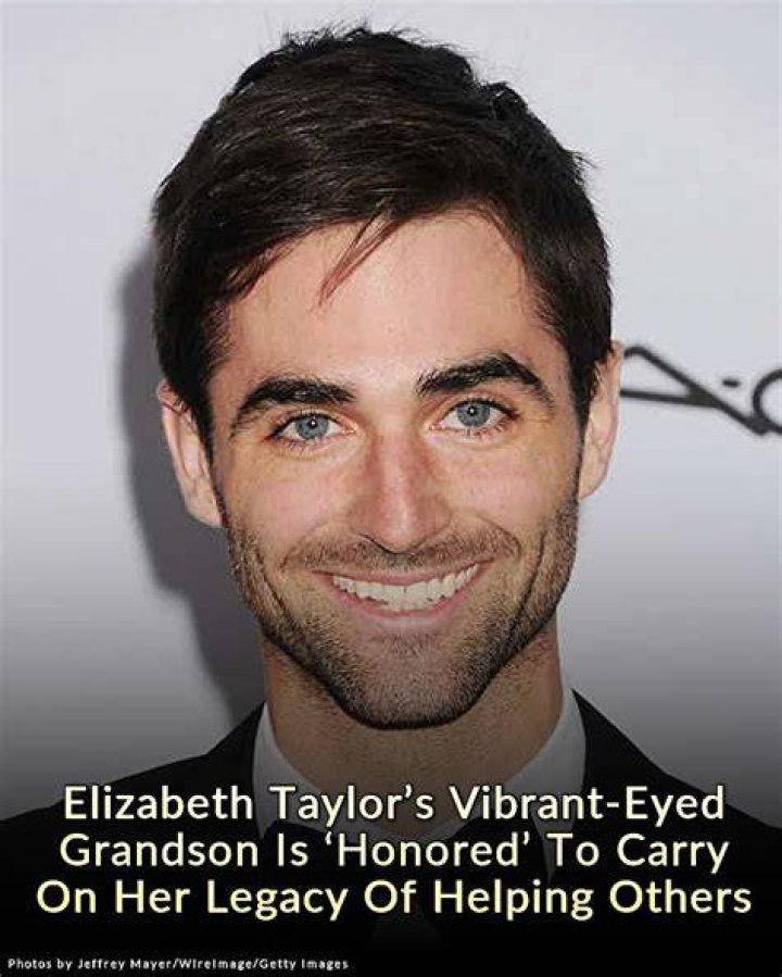 The wideeyed grandson of Elizabeth Taylor is &lsquo;honored&rsquo; and &lsquo;happy&rsquo; to