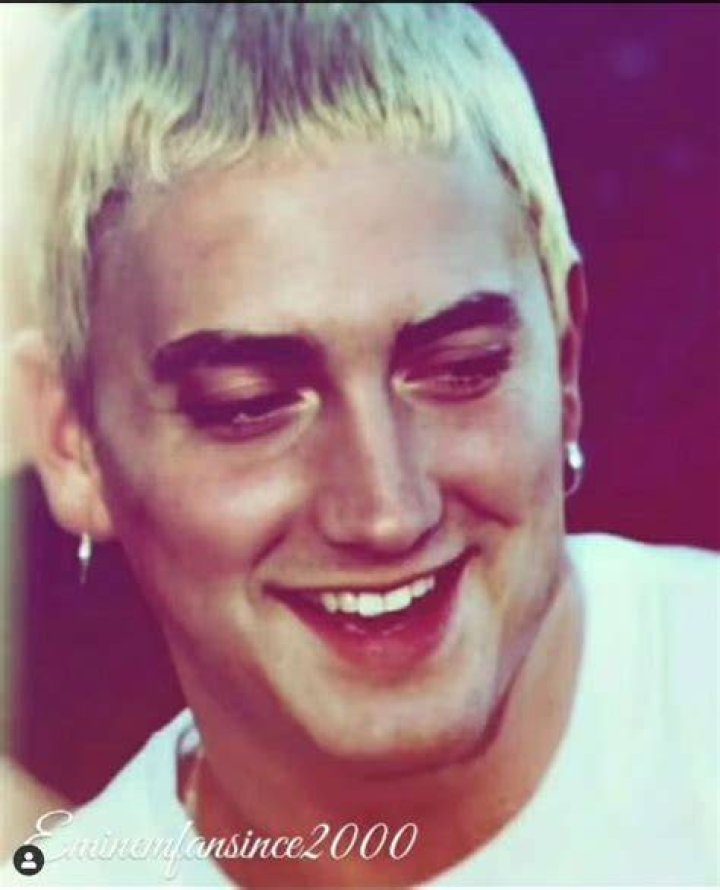 These Pictures Of Eminem Smiling Are Like Looking Into A Parallel