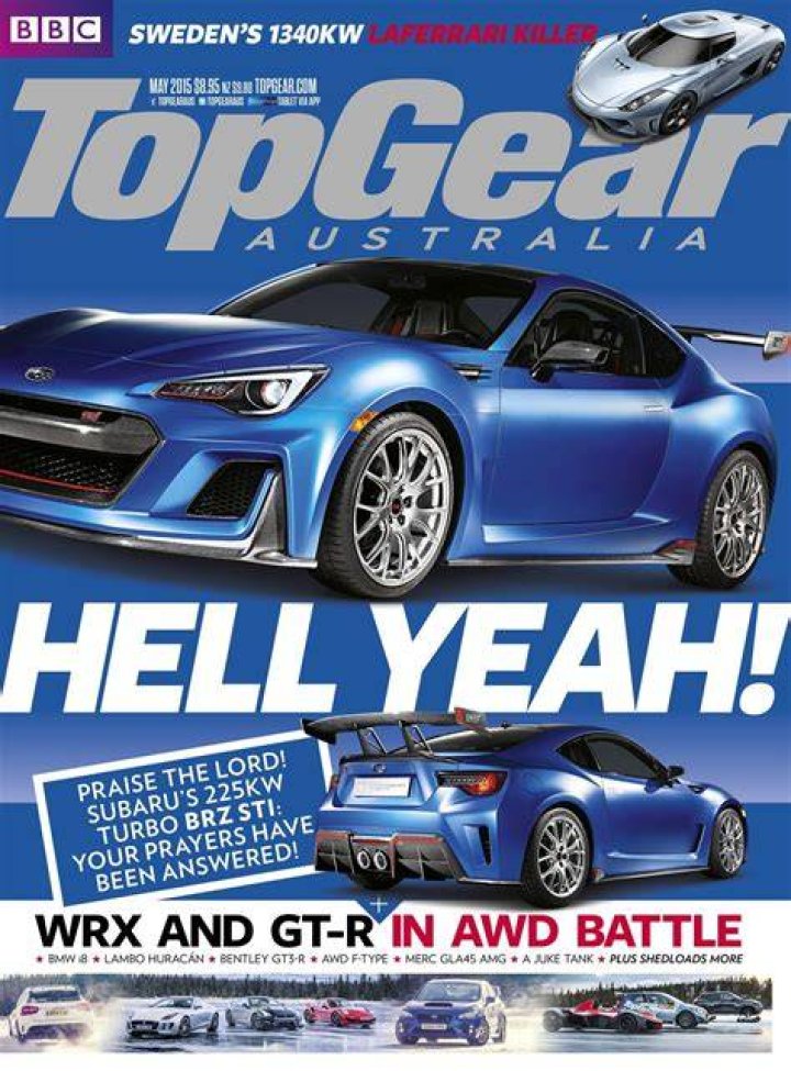 Top Gear Australia magazine closed by Bauer Media as BBC looks to focus