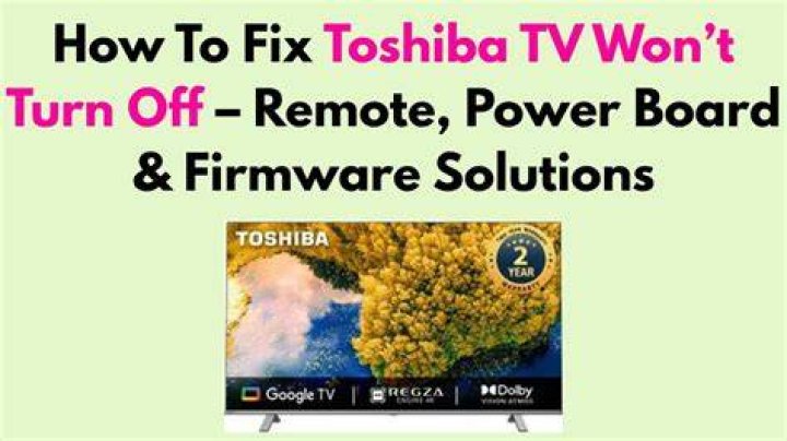 Toshiba TV Won&rsquo;t Turn On (You Should Try This Fix FIRST)